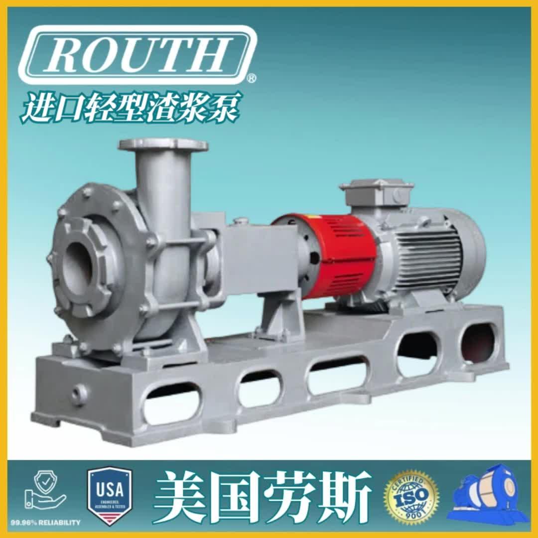 进口轻型渣浆泵化工泵美国劳斯routh