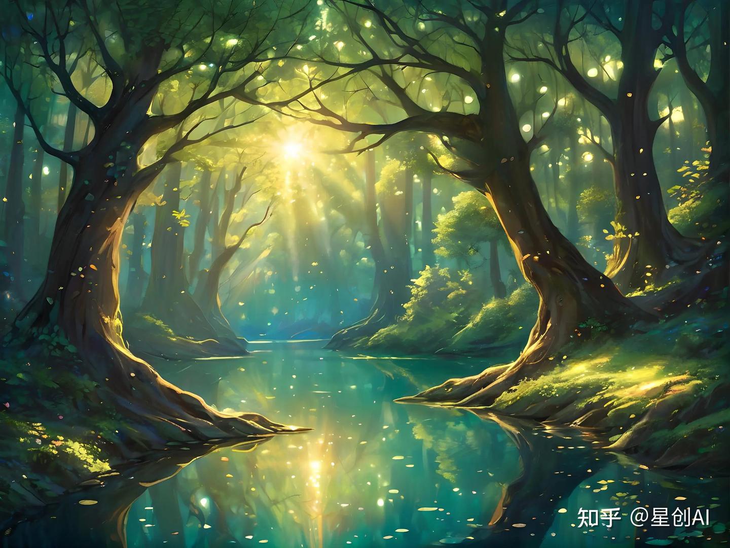 世界之美:AI绘画的绚烂风景 - 知乎