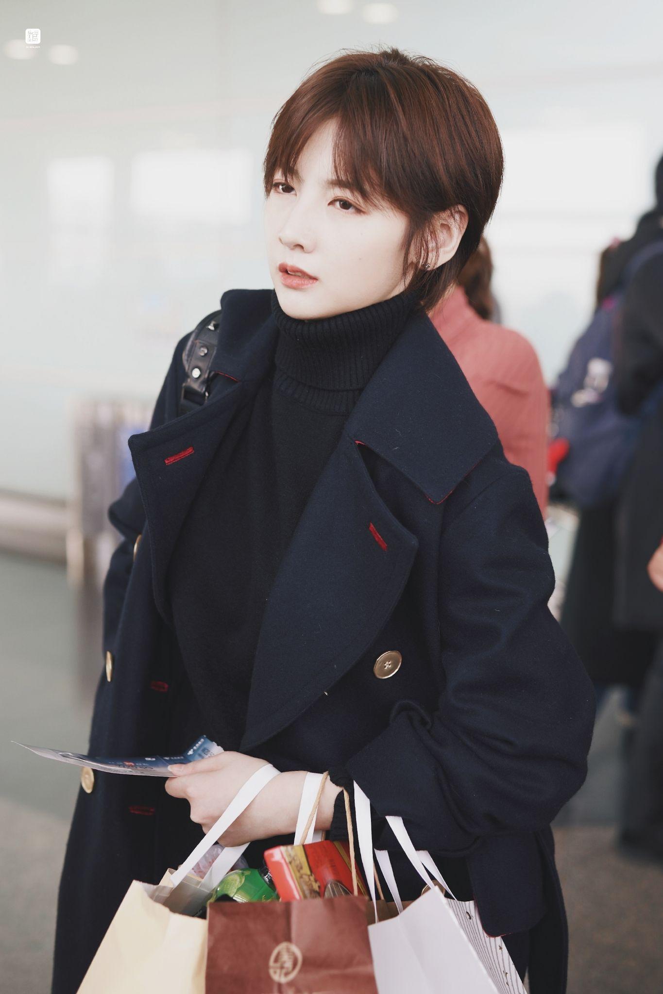 赵粤有哪些短发神图?