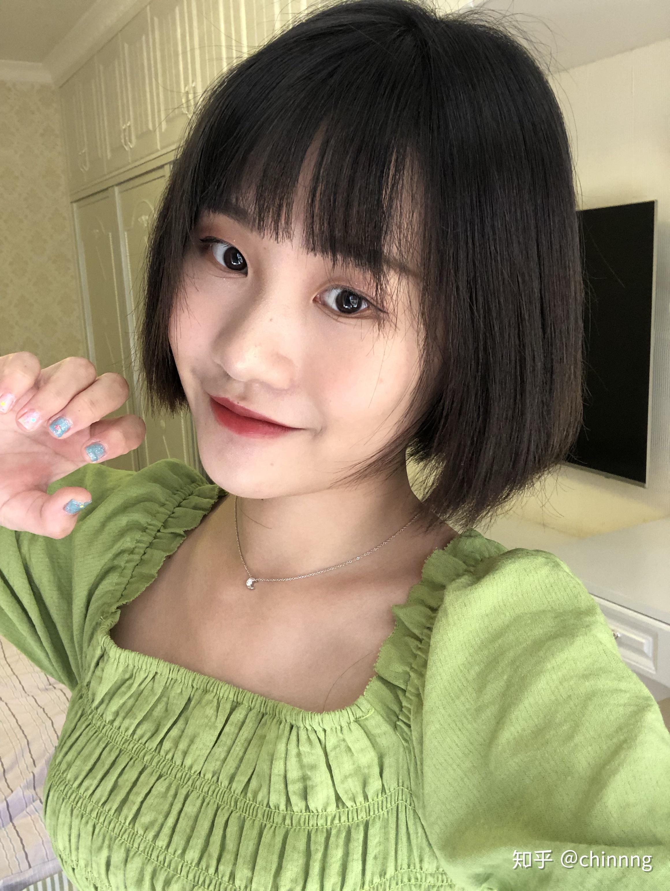 不染不烫的短发发型有哪些? - 知乎