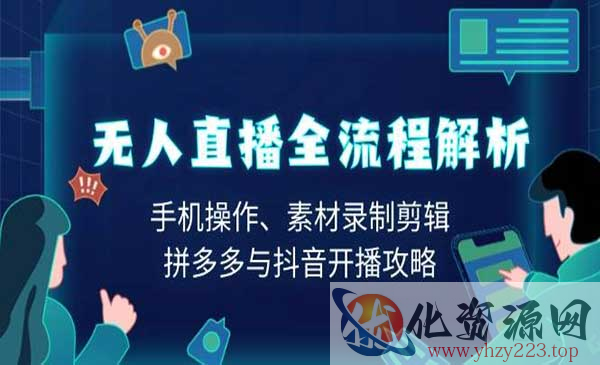 无人直播全流程解析_wwz