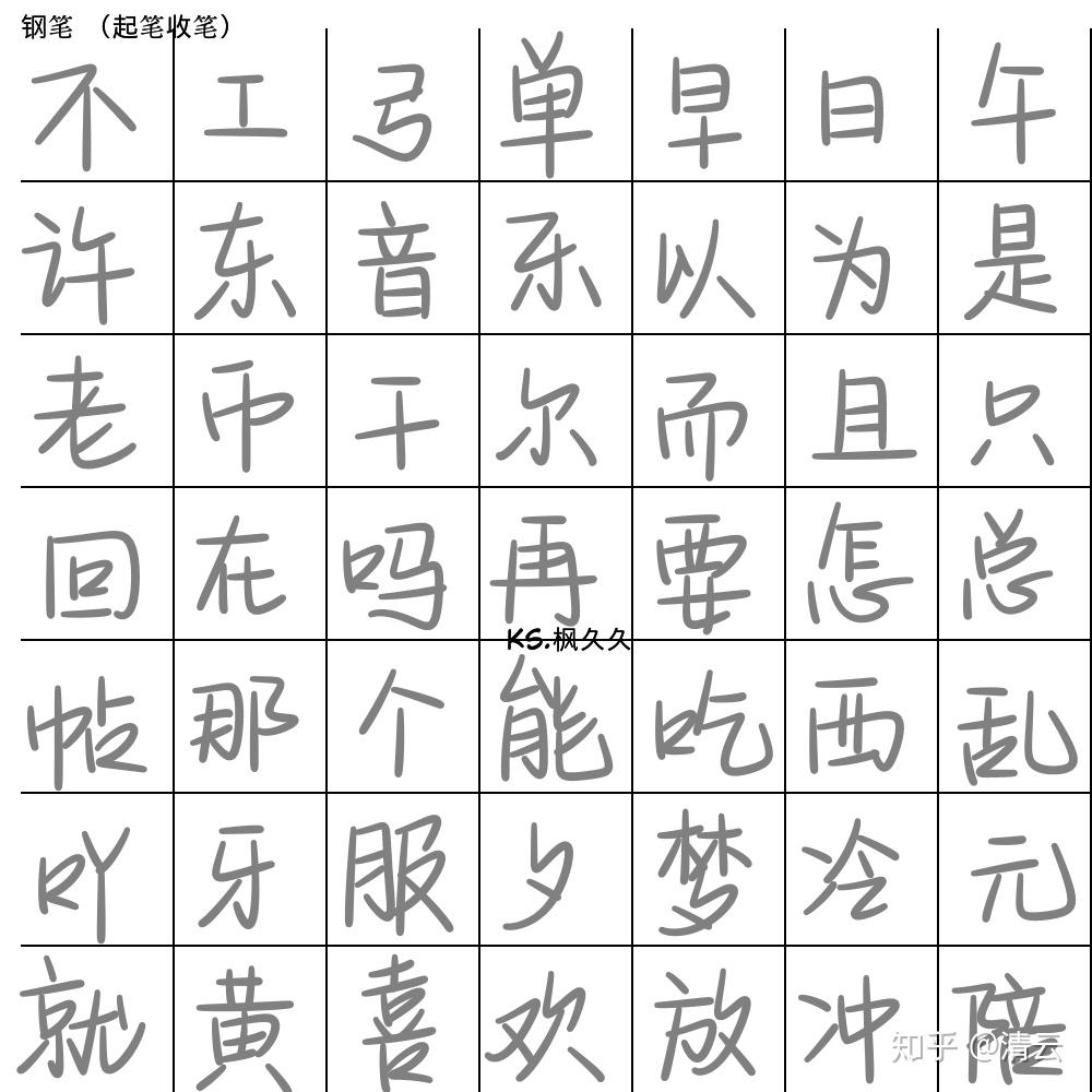 med手写字帖看看孩子叭手写素材哪位姐妹有哇