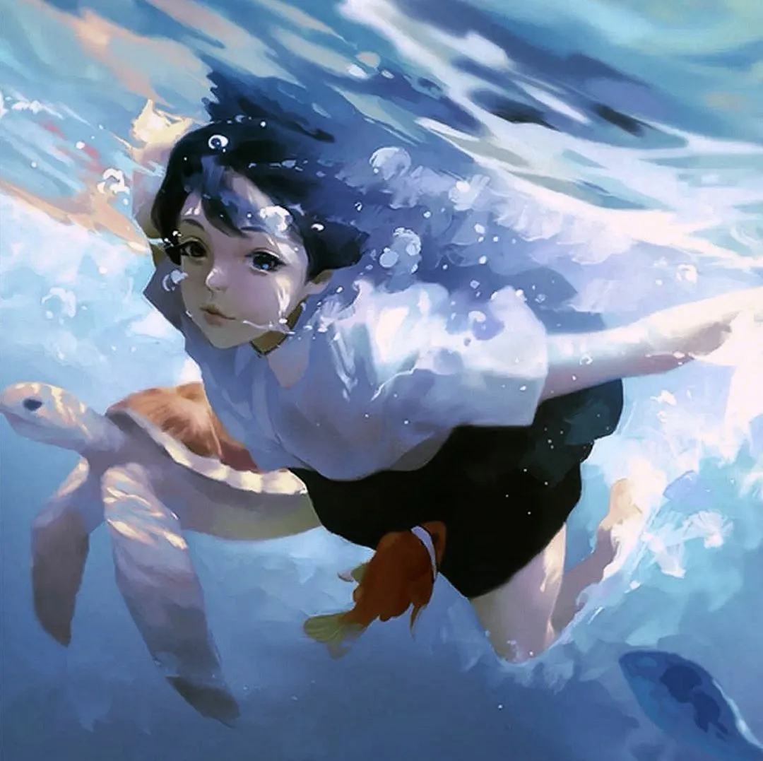 有哪些好看到爆的蓝色系头像? - 知乎