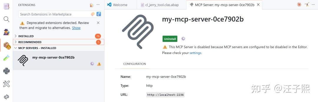 Visual Studio Code + MCP Server + Claude Code 三件套进行 ABAP 开发 - 知乎