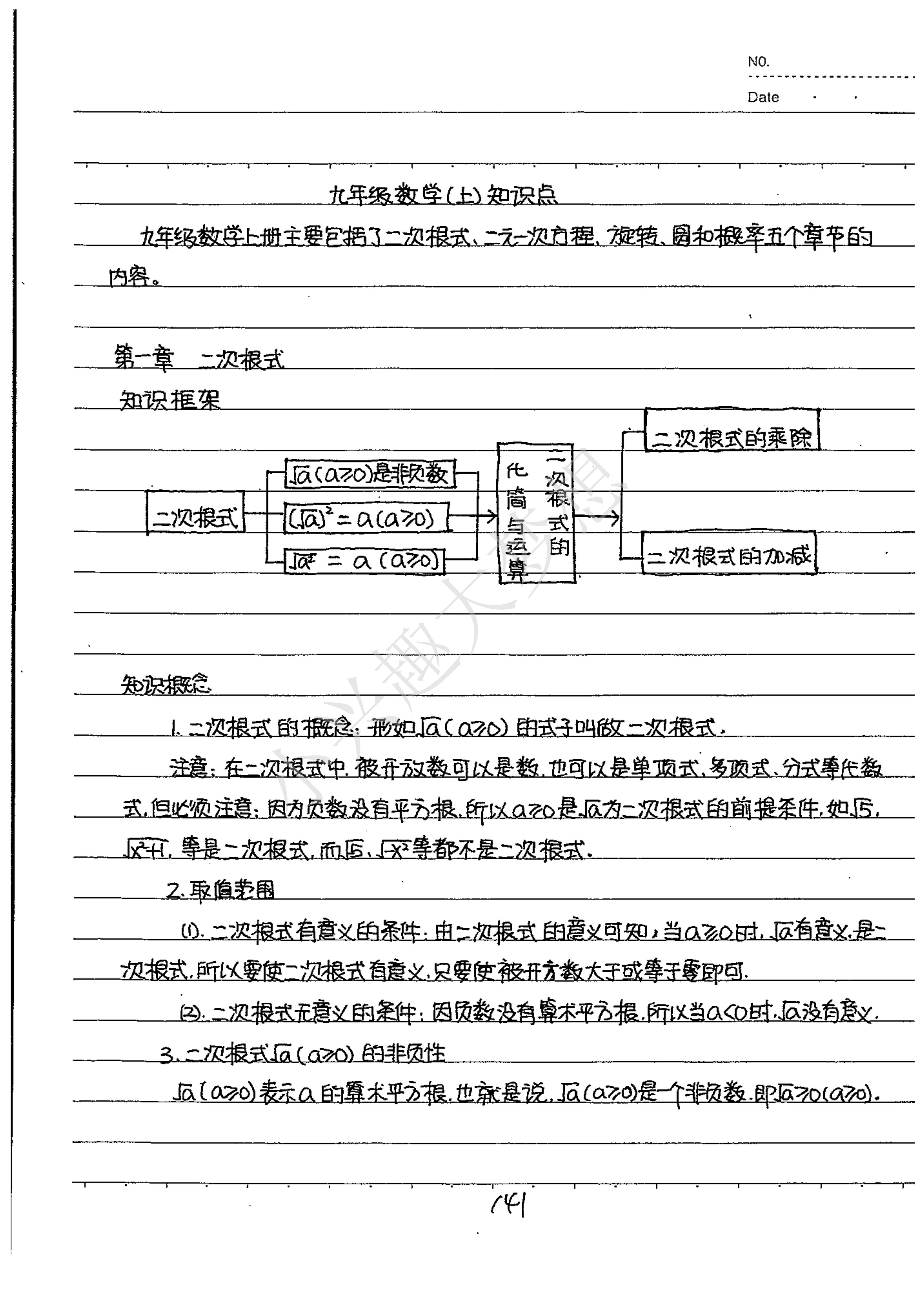 中考状元笔记数学(10)