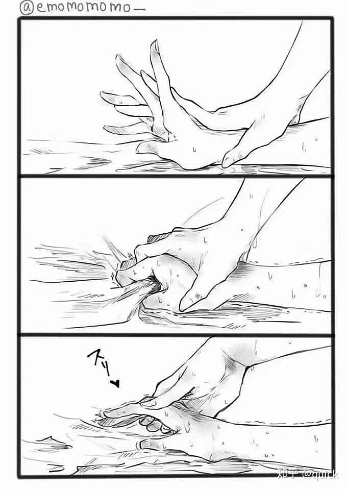 有哪些抓床单的手图