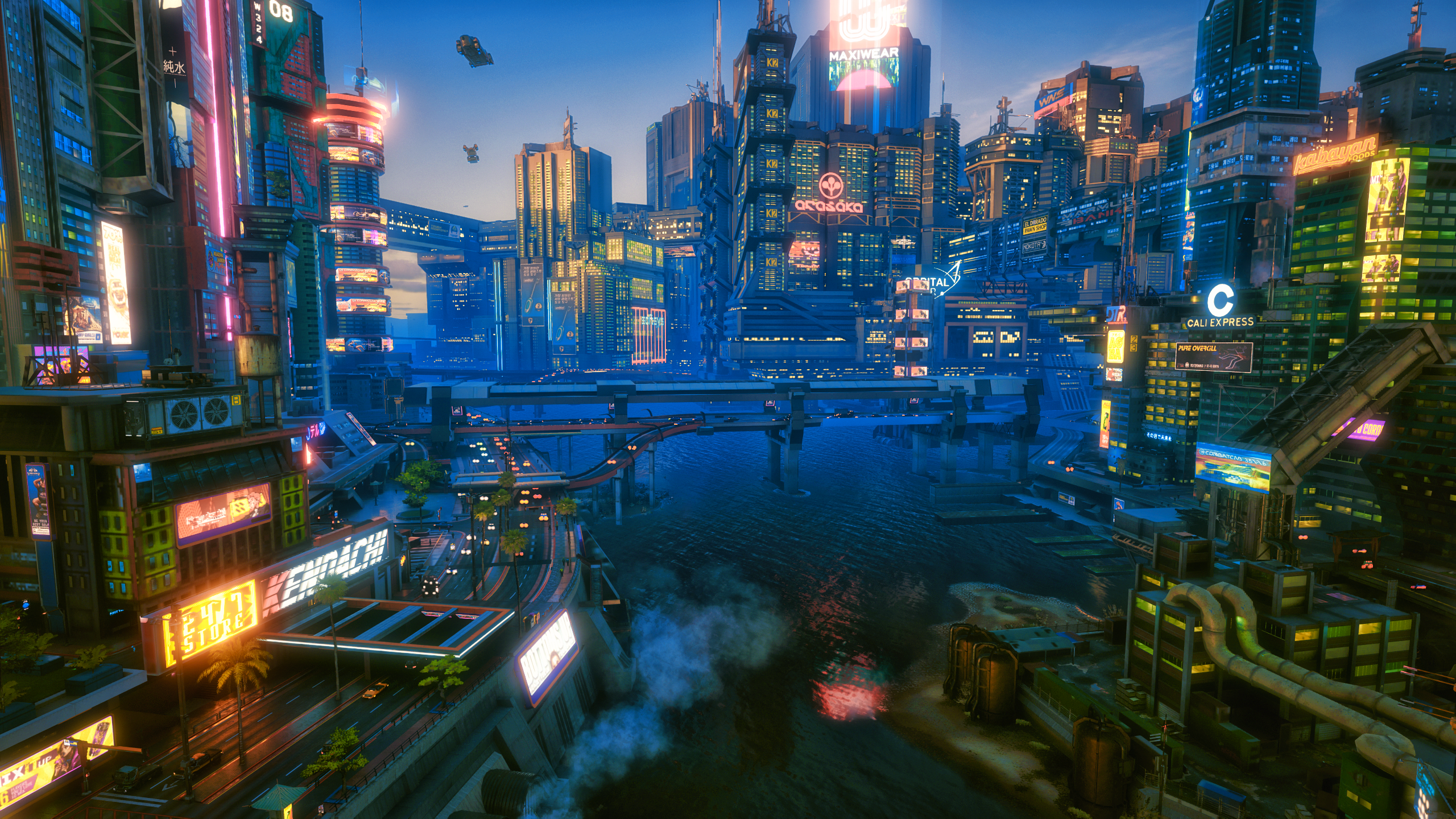 有什么赛博朋克风格的图片或者壁纸? - 知乎