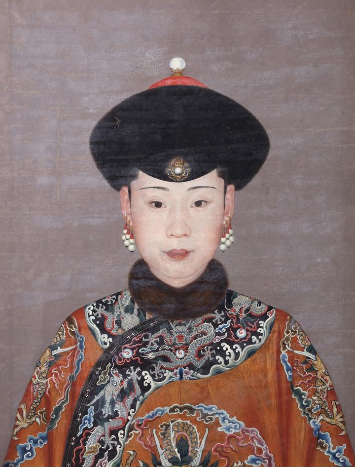 郎世宁绘《纯惠皇贵妃油画像》6900万元成交于北京保利秋拍