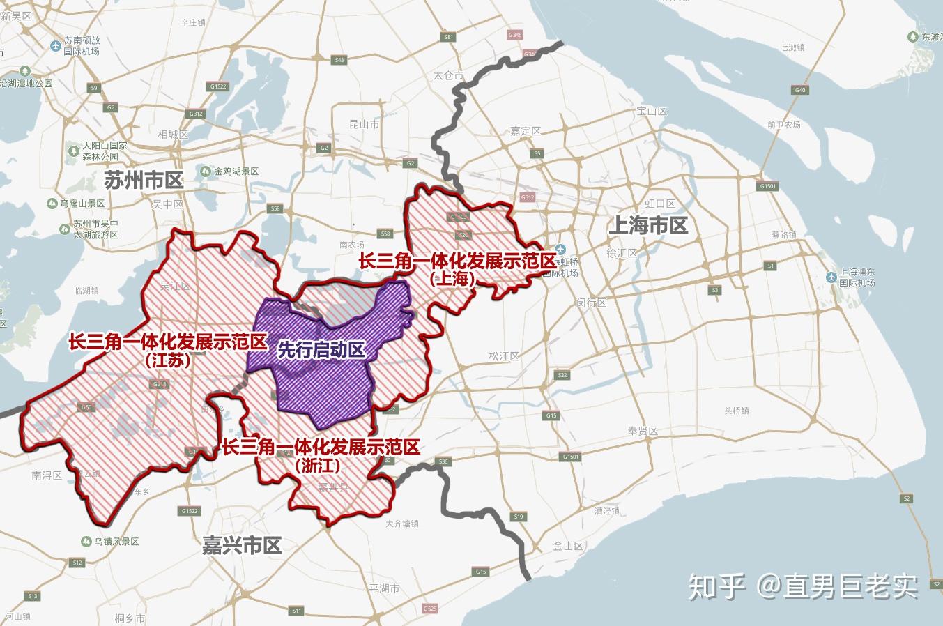 如何看待苏州吴江浙江嘉善上海青浦正式被划入长三角一体化发展示范区