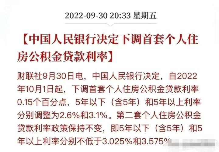存量房贷利率可以由5.88降到4.1,希望是真消息 - 知乎
