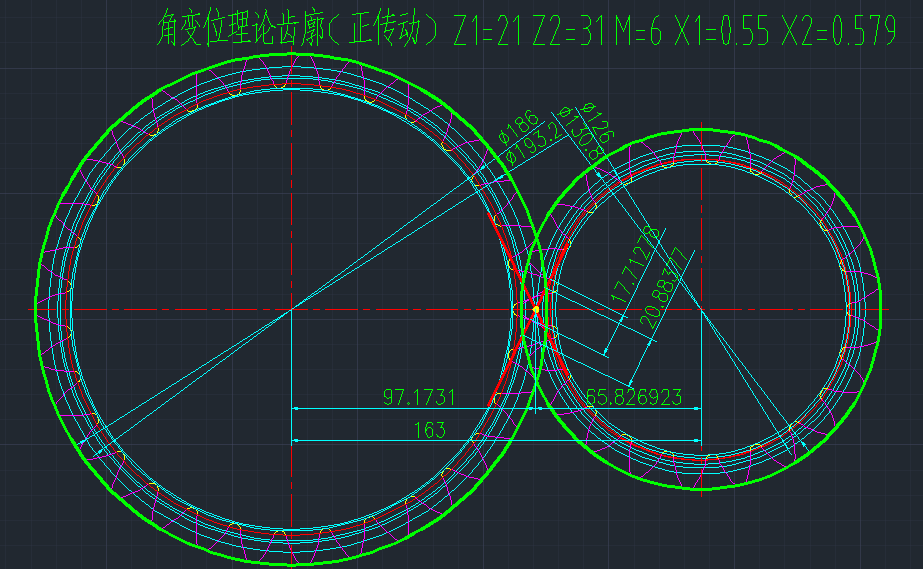 为什么说变位齿轮的节圆跟标准齿轮相比位置不变?