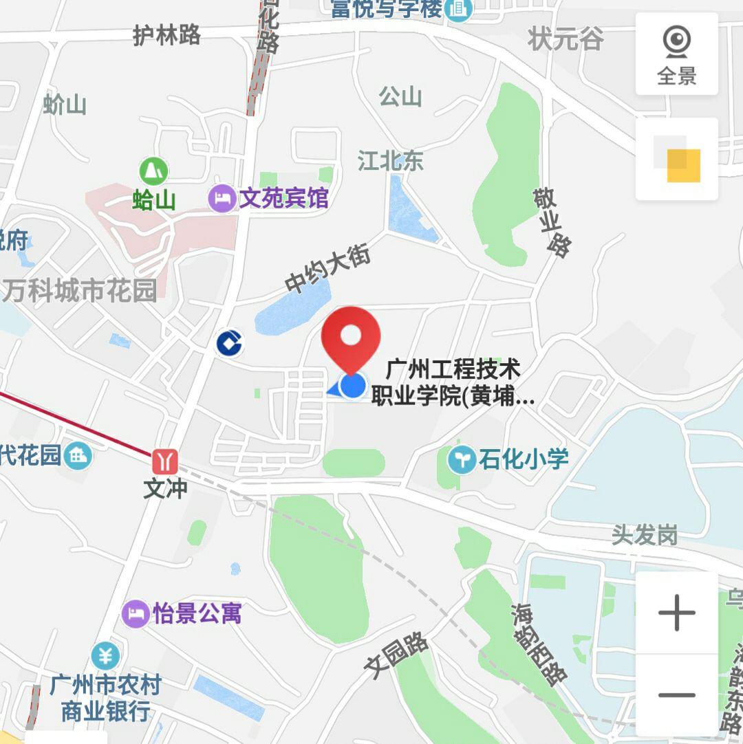 武汉晴川学院地图图片