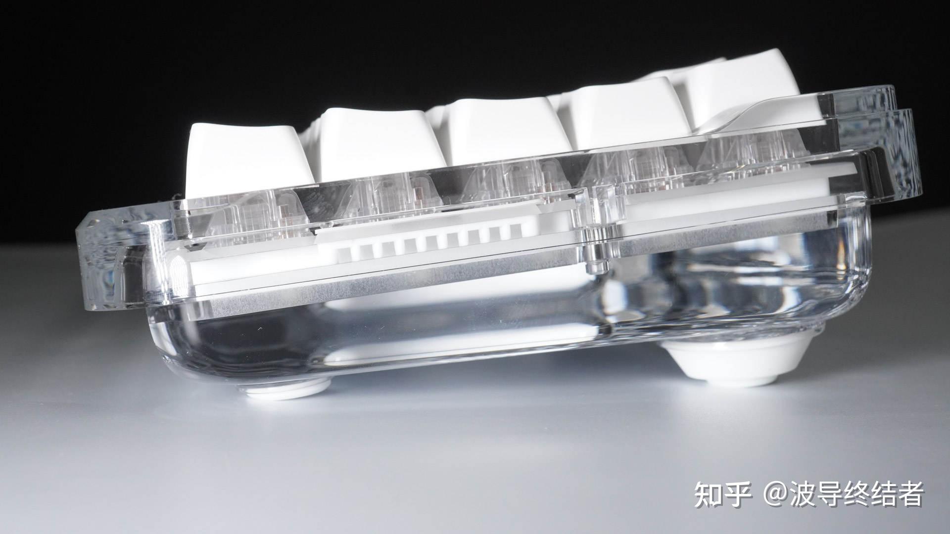 晶萤剔透的漂亮 - FIRST BLOOD B67三模机械键盘 - 知乎