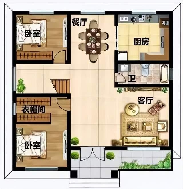 2025年回农村盖别墅,推荐10款最火爆款二层农村自建房别墅户型 - 知乎