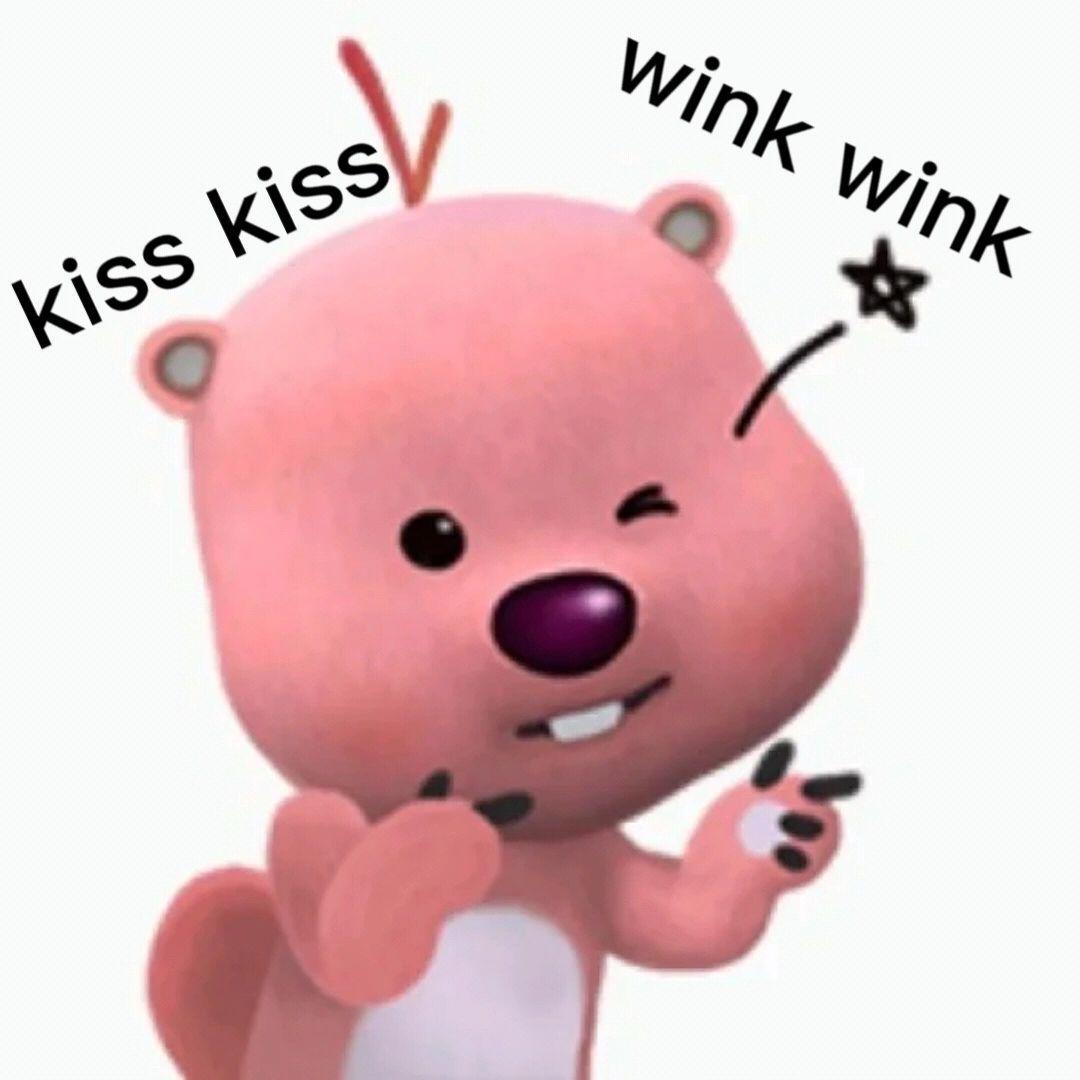 这个粉色的熊叫什么啊,还有没有其他类型的表情包?
