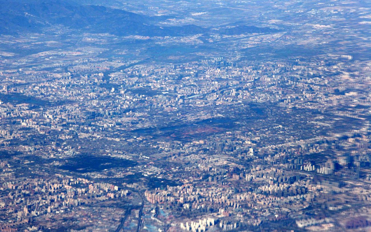 从空中看北京是什么样的? - 知乎