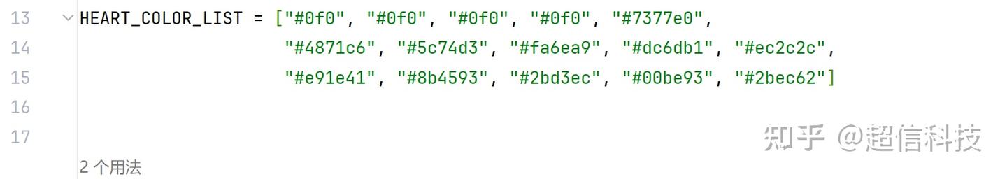 python爱心表白代码 - 知乎