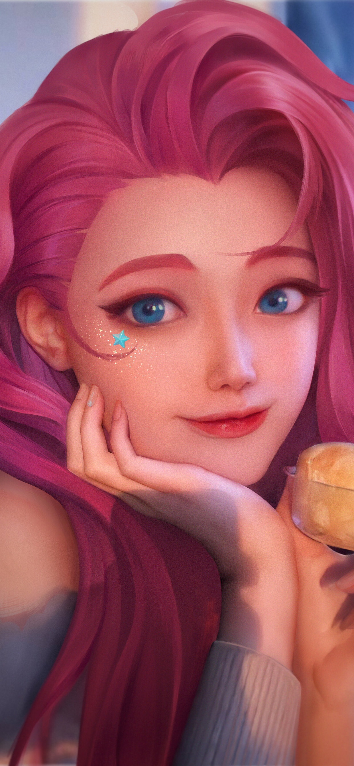 有哪些尺寸适合并且足够清晰的 星籁歌姬 萨勒芬妮 壁纸? - 知乎