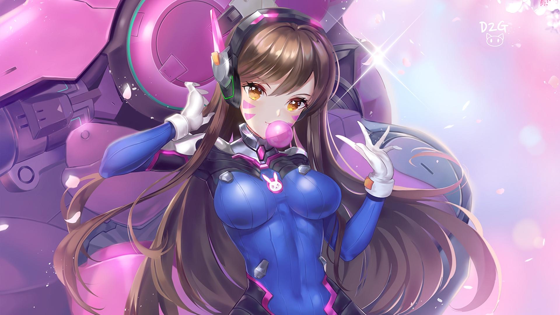 有哪些值得推薦的《守望先鋒》中 d.va 的壁紙? - 知乎