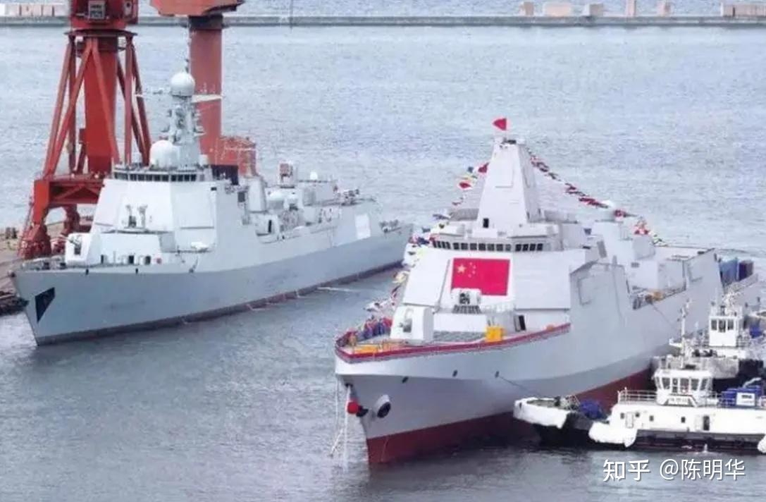 建国初期从苏联引进的（07型）太原舰104号，到现在055万吨大驱 - 知乎