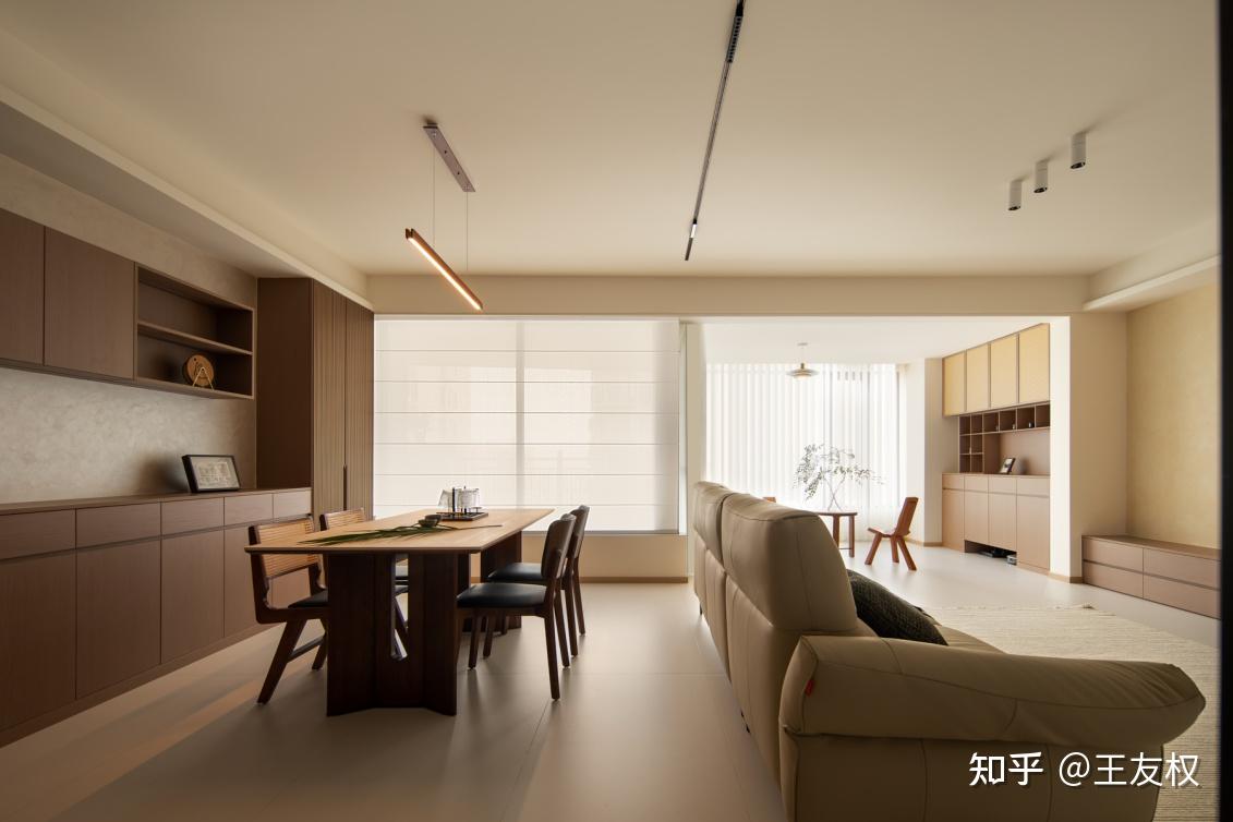有木设计｜成都珠江御景湾180平米原木极简风格实景 - 知乎