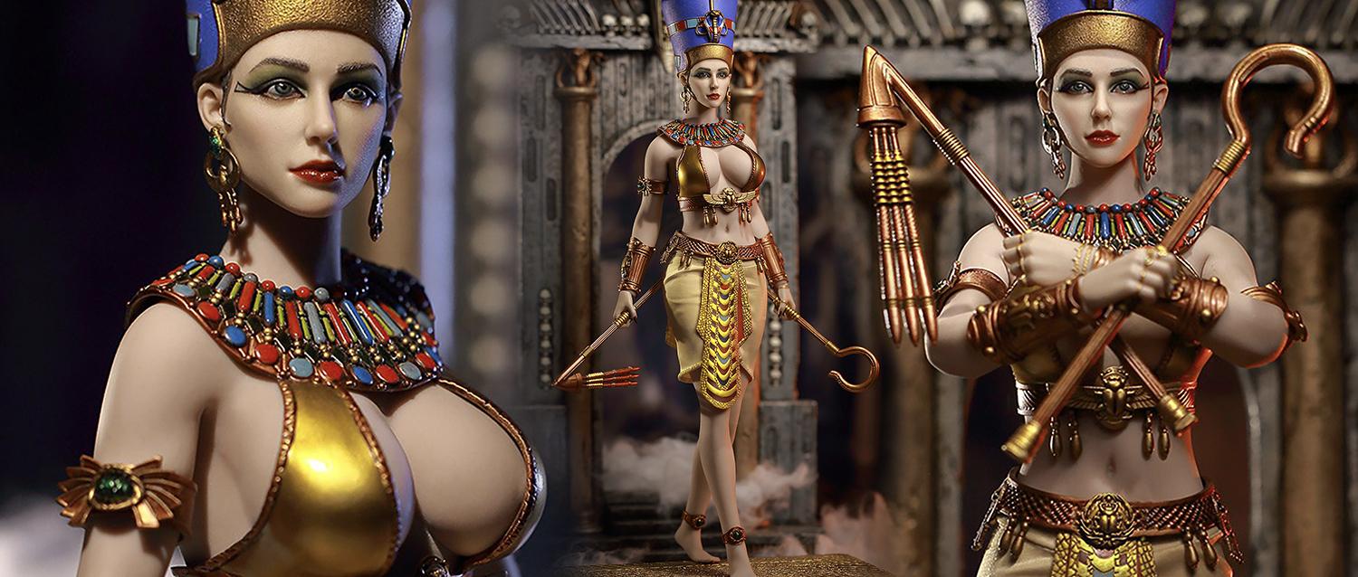 tbleague纳芙蒂蒂埃及艳后之后又一位12寸女法老