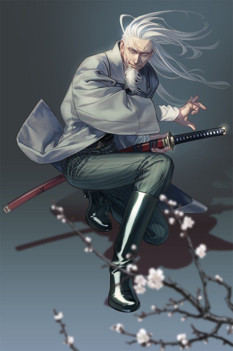 有没有比较帅气的拔刀壁纸