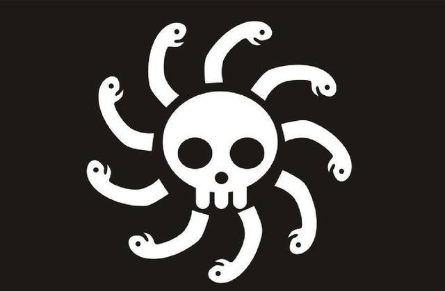 黑胡子海贼团的旗帜的寓意?