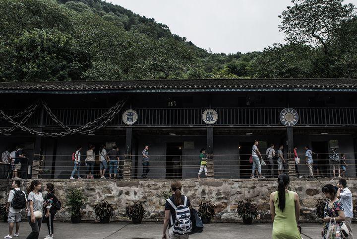 重庆有名的监狱旧址,煤炭洞改造而成,国庆节最适合参观