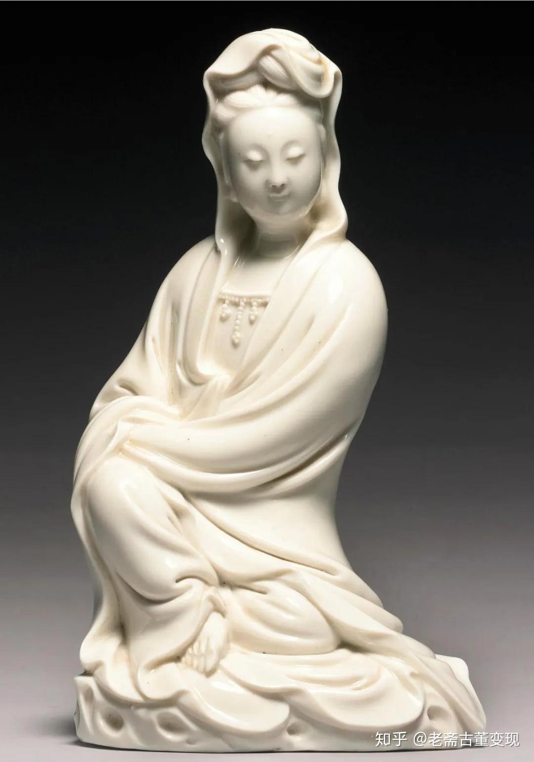 中国 清代 德化窯 白磁 三足 花盆 古陶磁 有傷 中国 清代 德化窯 白磁