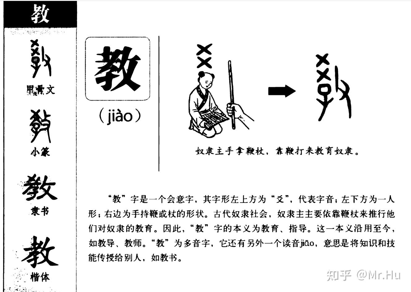 教是什么造字法