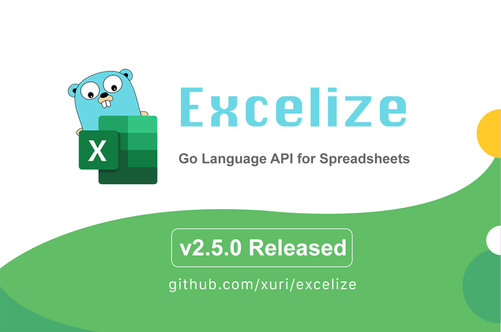 Excelize 2.5.0 正式发布，这些新增功能值得关注 - 知乎