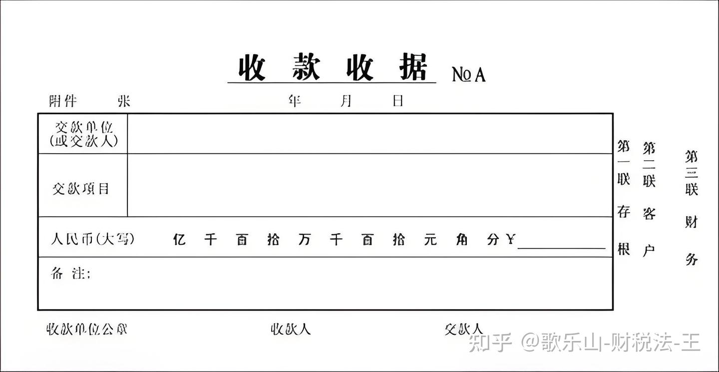 财务收款收据管理 - 知乎
