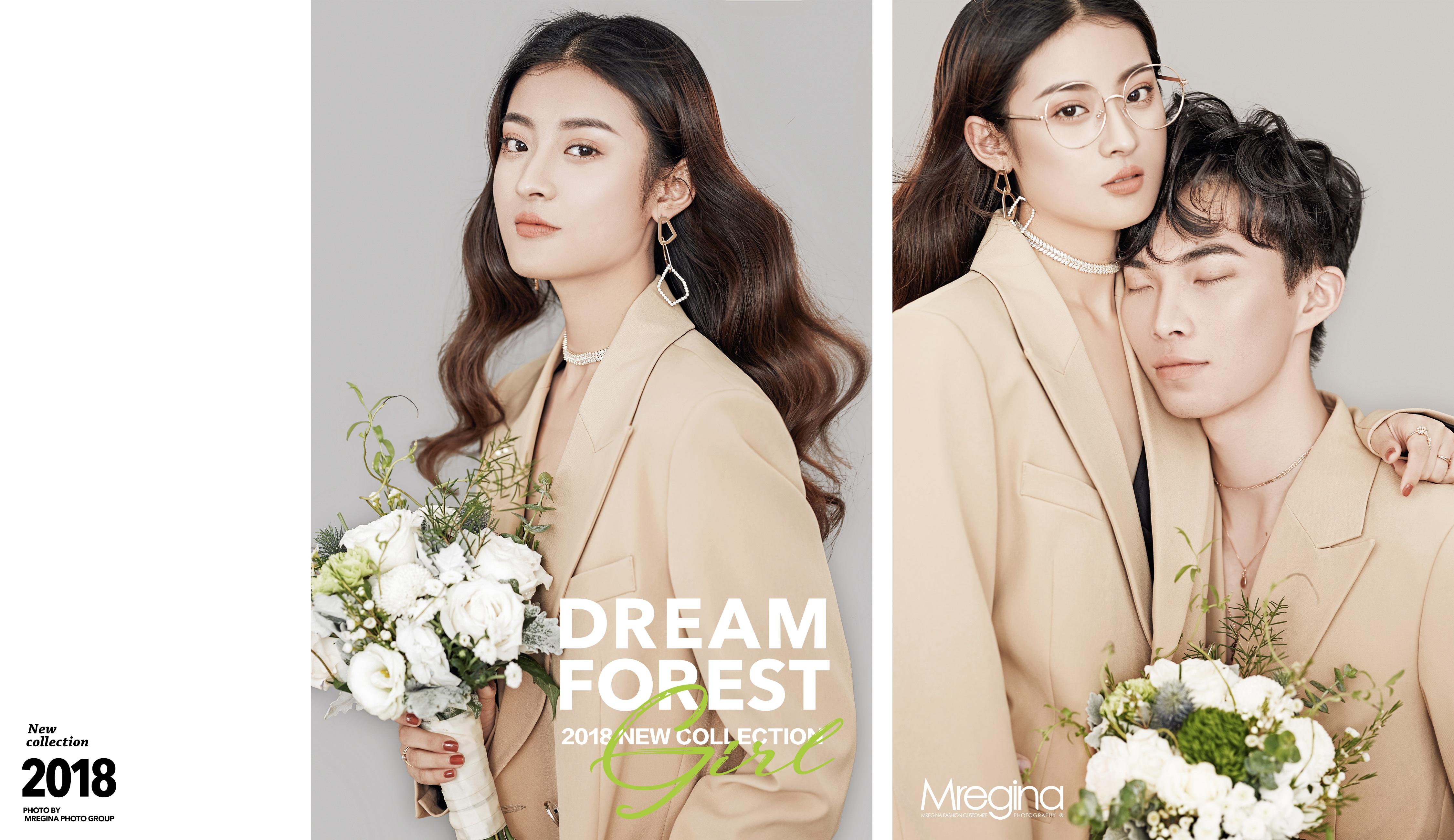 戴眼镜的人怎么拍婚纱照