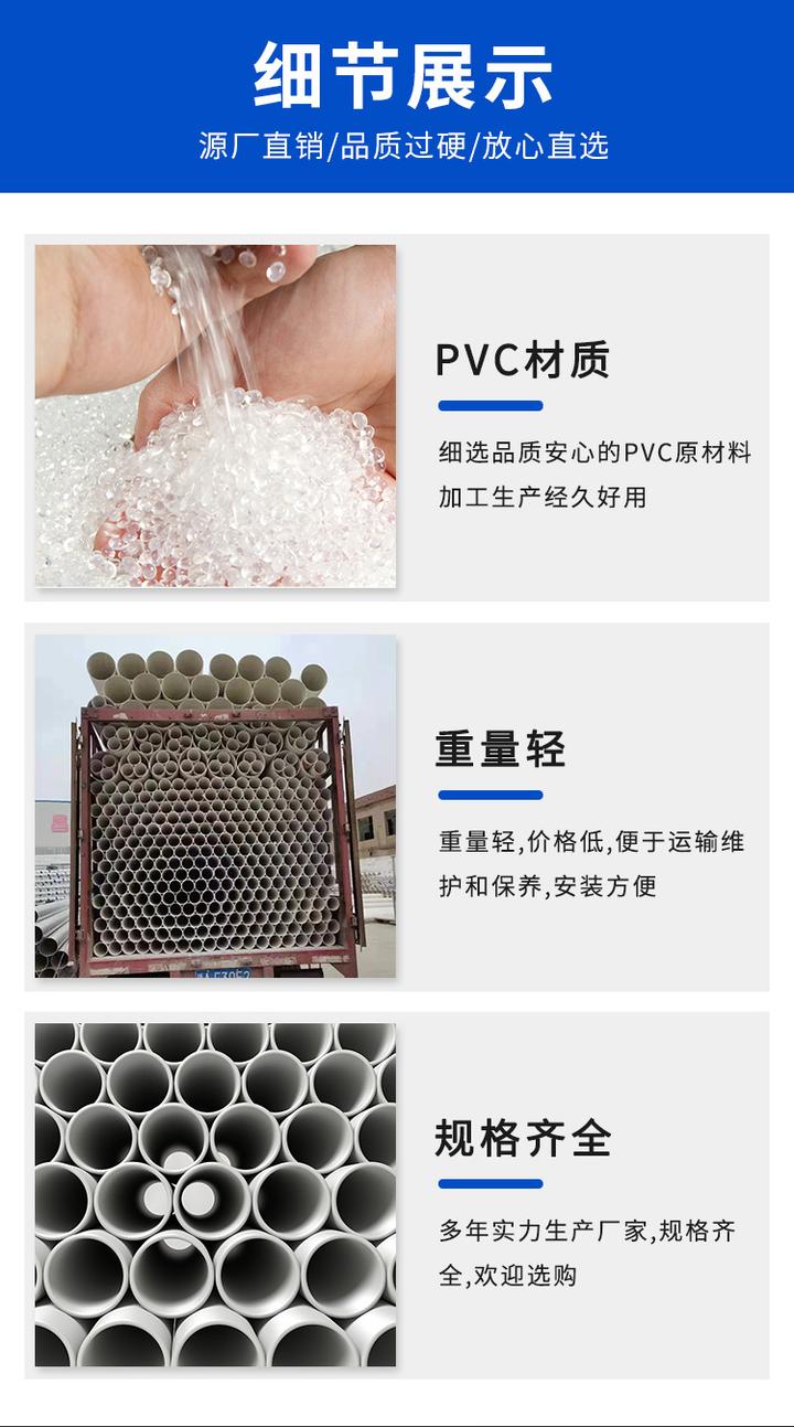 PVC管规格有哪些?PVC管型号有哪些? - 知乎