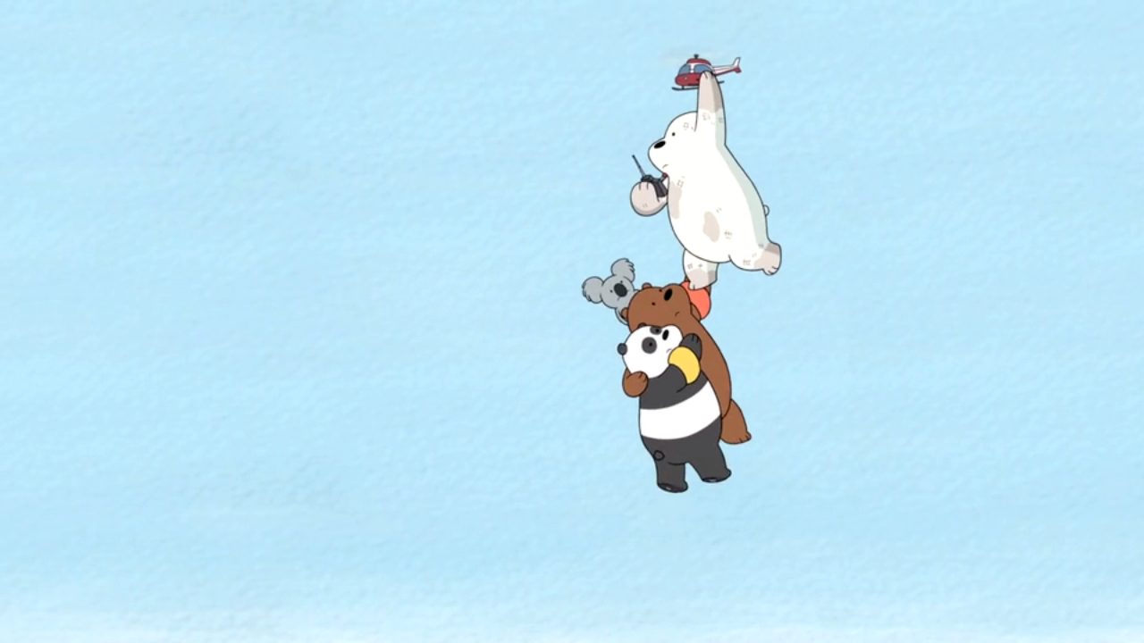 如何评价《咱们裸熊》里咱们的老公白熊,好爱他哦?