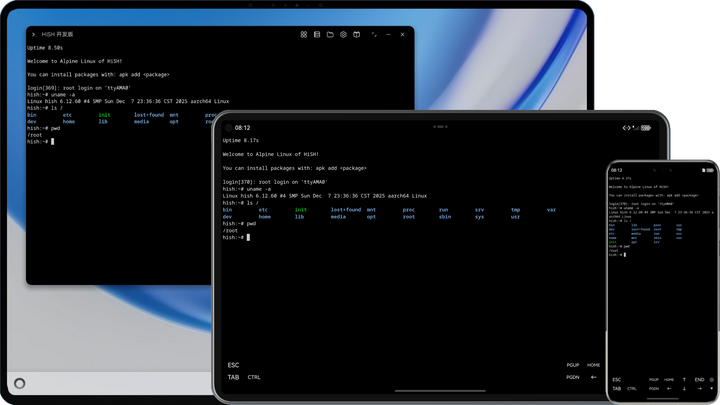 HiSH:鸿蒙上的Linux模拟器 - 知乎