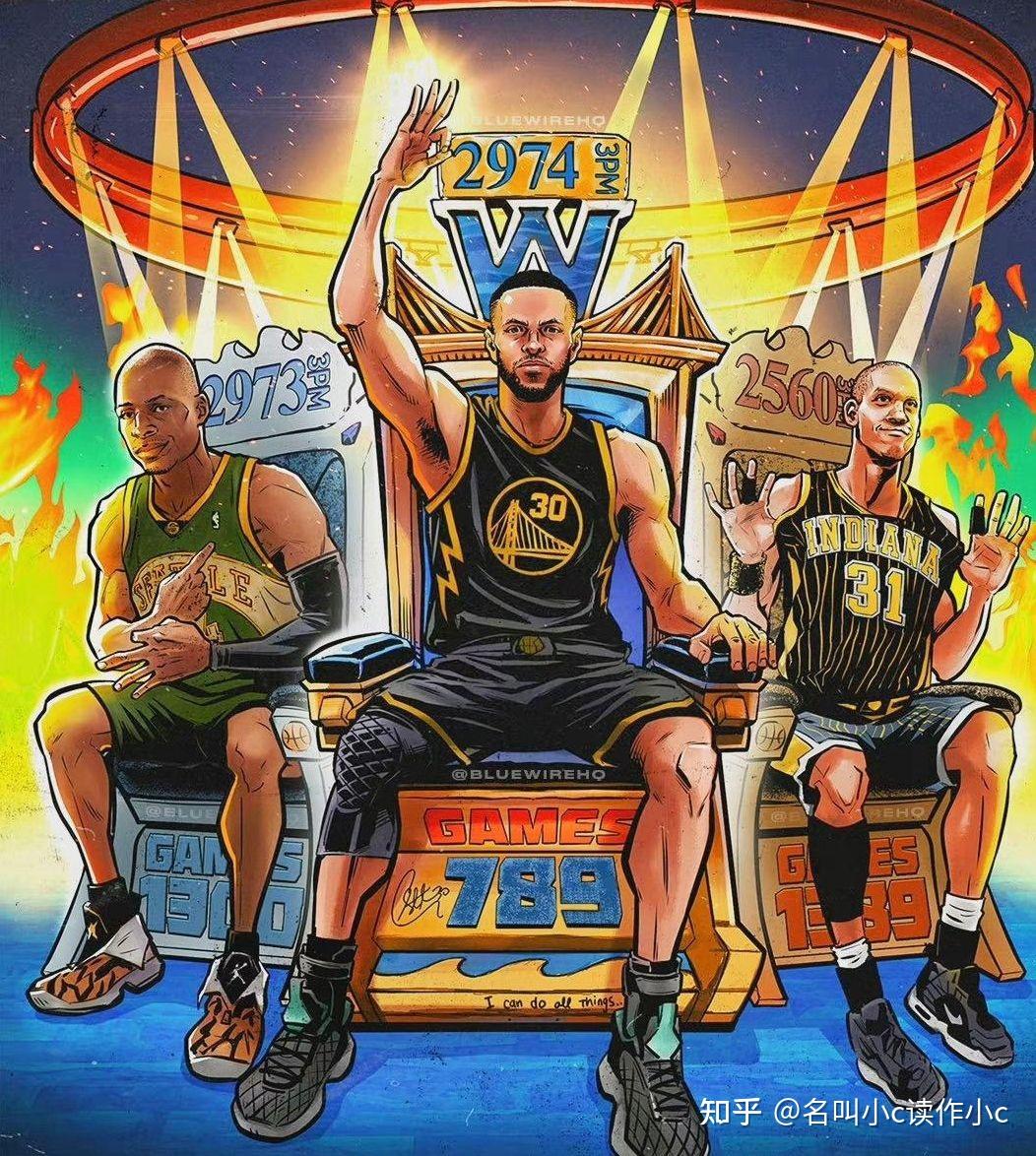 nba 21-22 赛季勇士 105:96 尼克斯,库里加冕常规赛历史三分王,如何