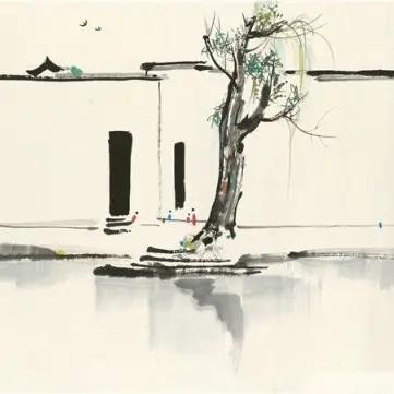 百位世界绘画大师之吴冠中,艺渡文化高清艺术作品图片集图库设计 - 知乎