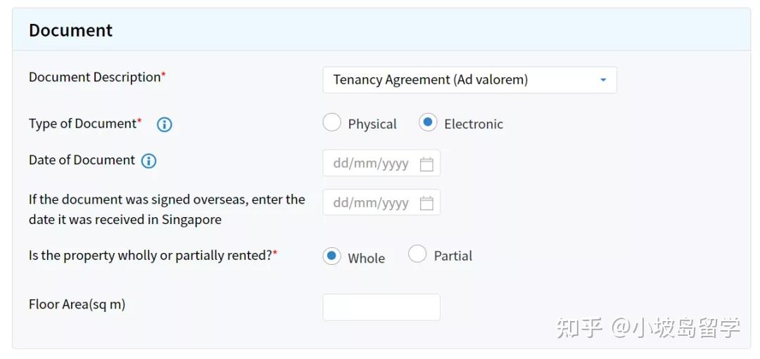 新加坡租房一定要做的事,印花税缴纳指南 - 知乎