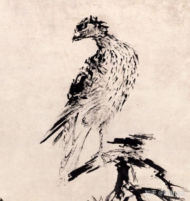 清，高其佩指画《松鹰图》（上海博物馆藏） - 知乎