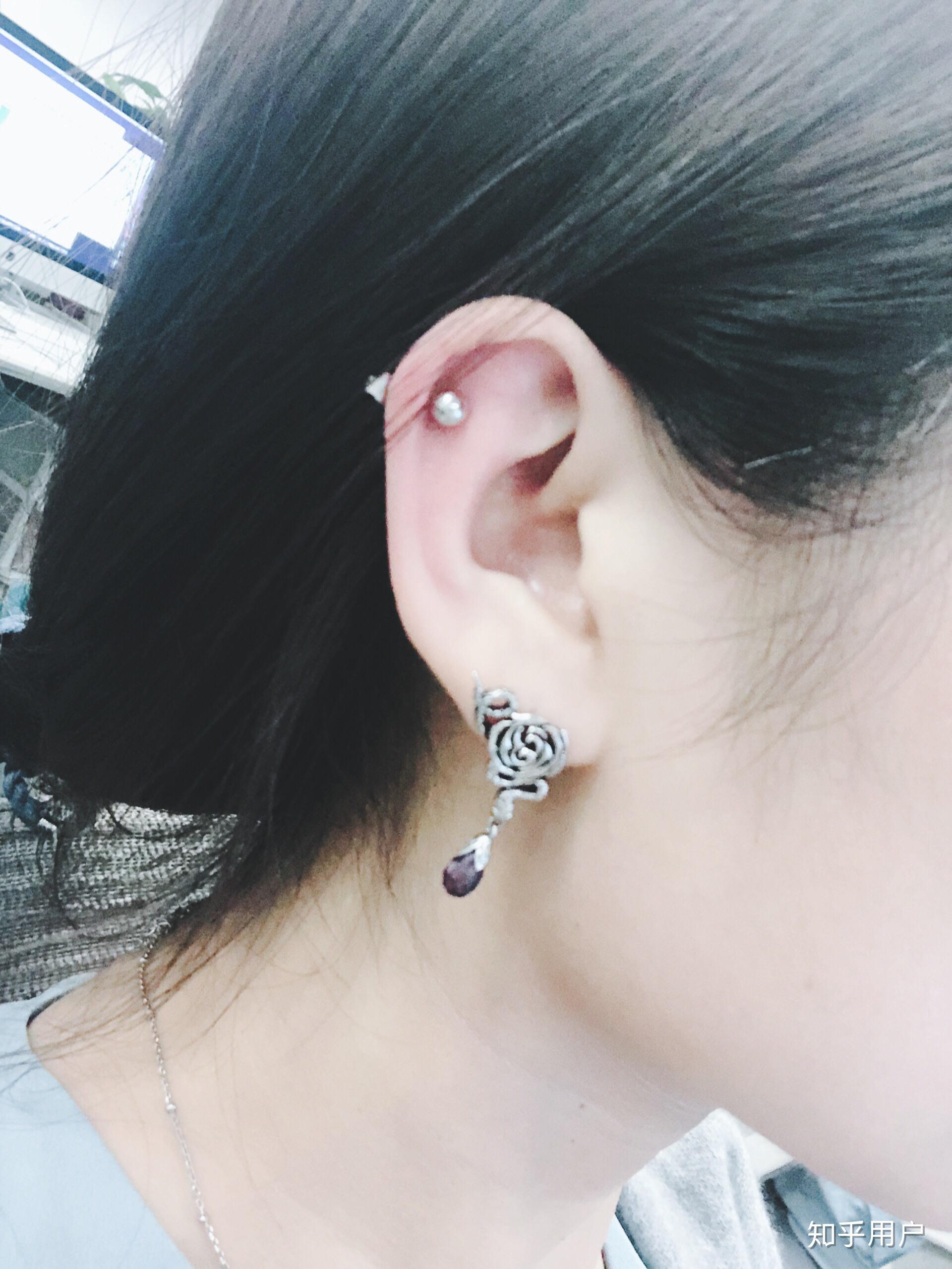 耳洞打在耳骨上到底痛不痛? - 知乎