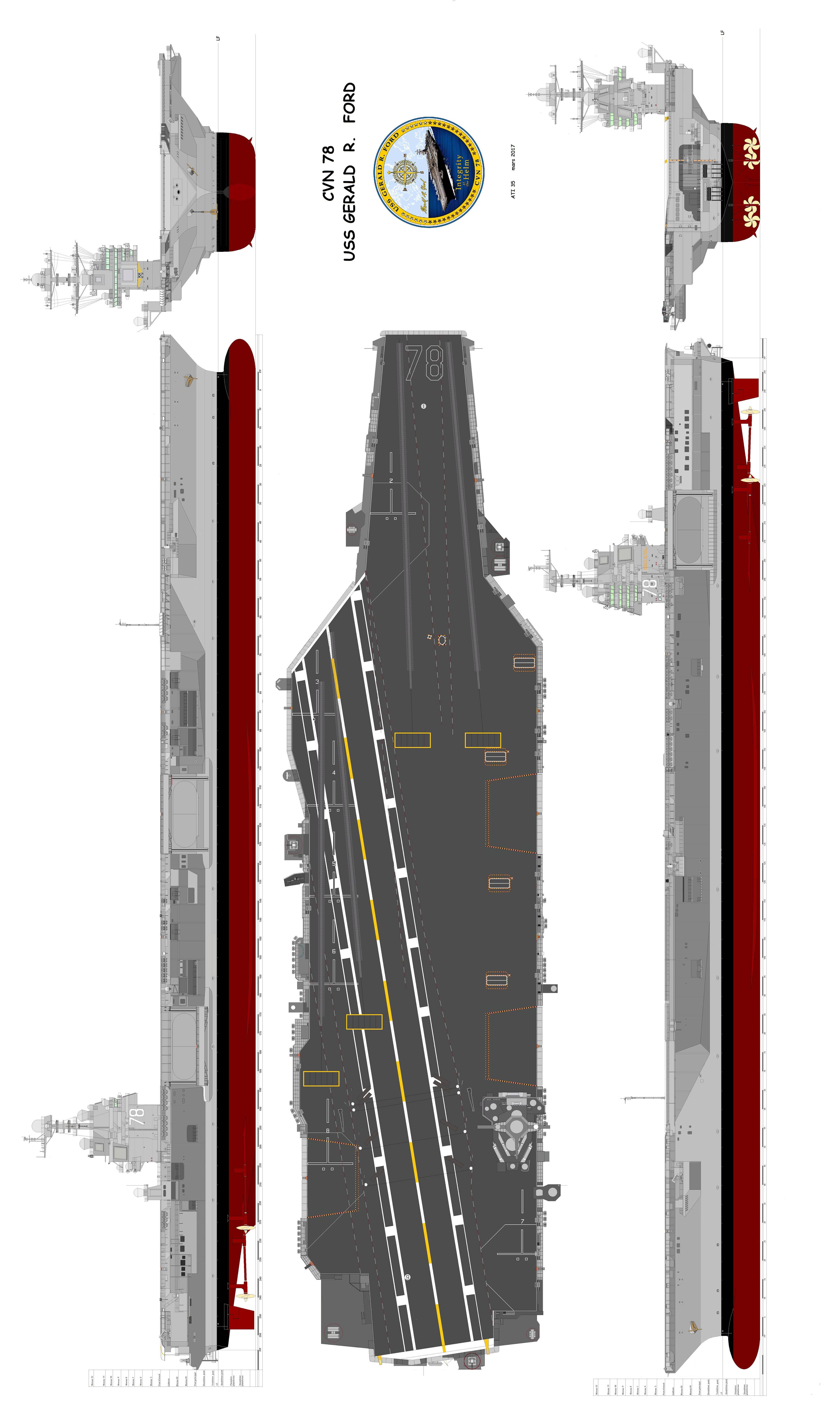 10-20万吨级的双斜角甲板航母在21世纪初工程可行性如何?