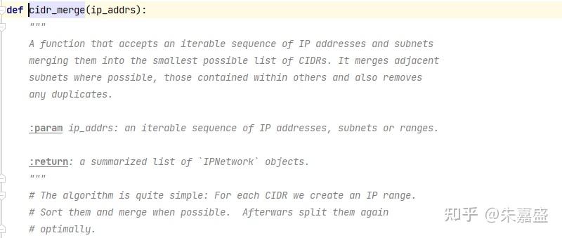 网络工程师 Python IP地址(netaddr模块) - 知乎