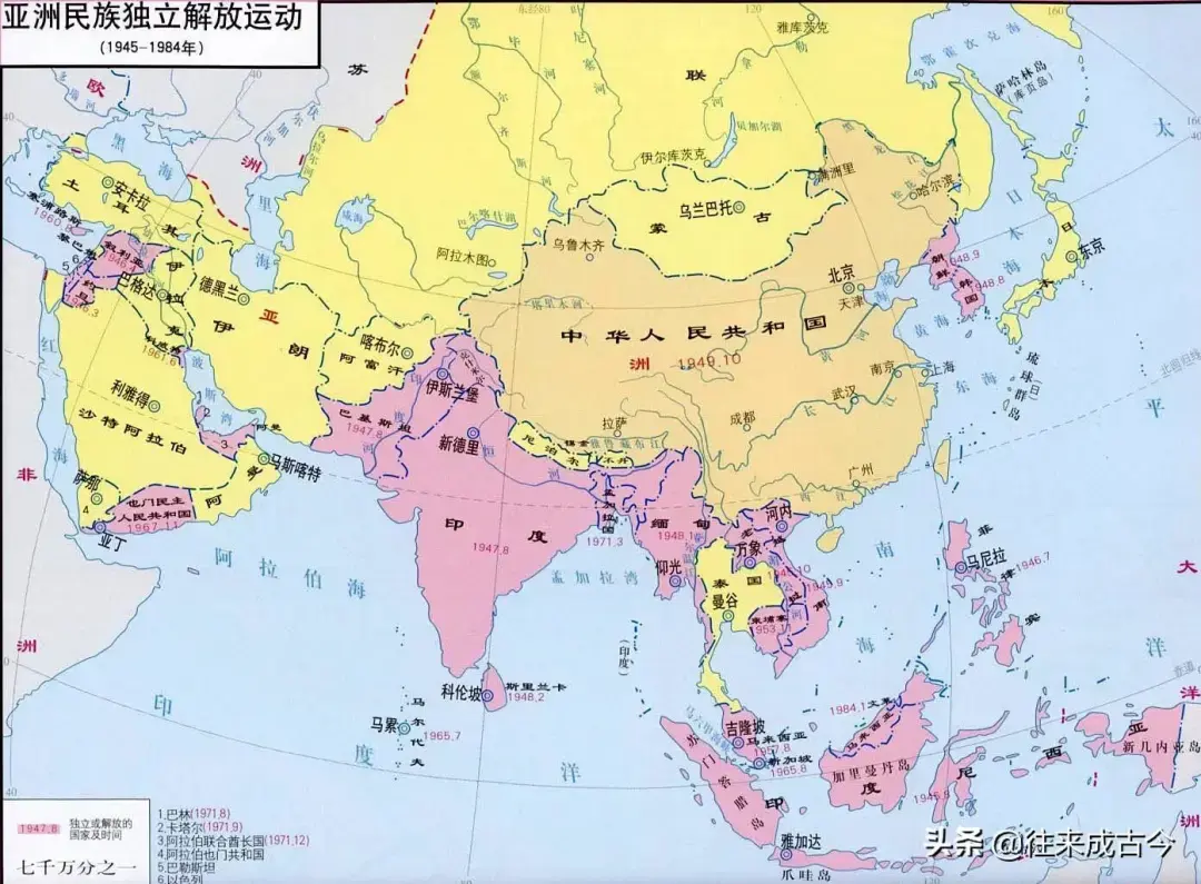世界近现代史上的几波“国家独立潮”,每一次都使国家数量大增 - 知乎