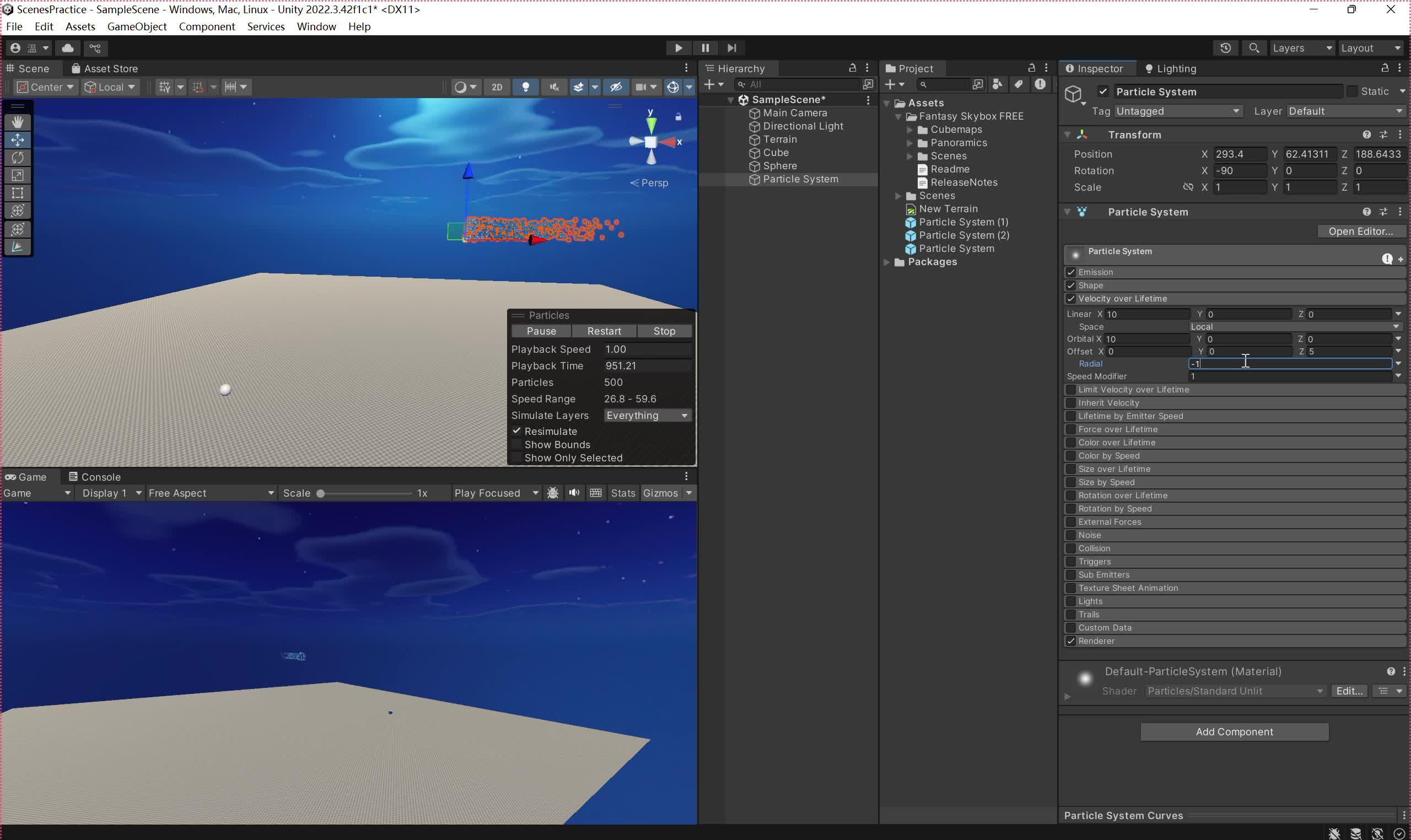unity - 粒子系统(二)Velocity over Lifetime模块... - 知乎
