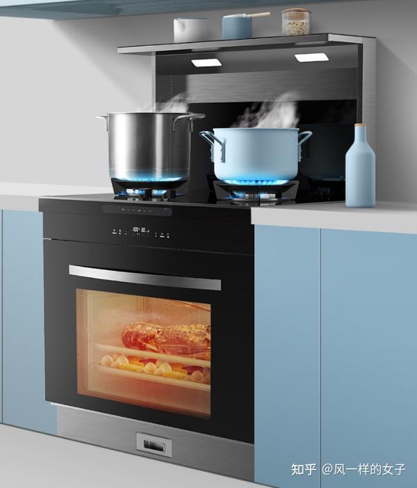 帅丰s63双子星蒸烤一体集成灶