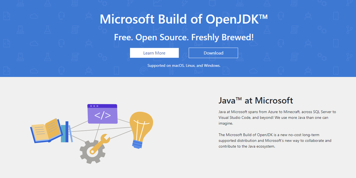 java runtime open source : openjdk: download and... 微软正式发行 OpenJDK(Java运行时)二进制版本 - 知乎