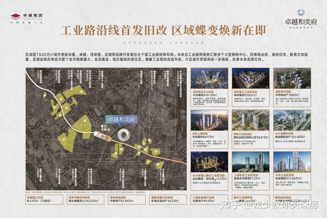 龙华卓越和奕府二期，深中分校旁500万不到买3房？ - 知乎