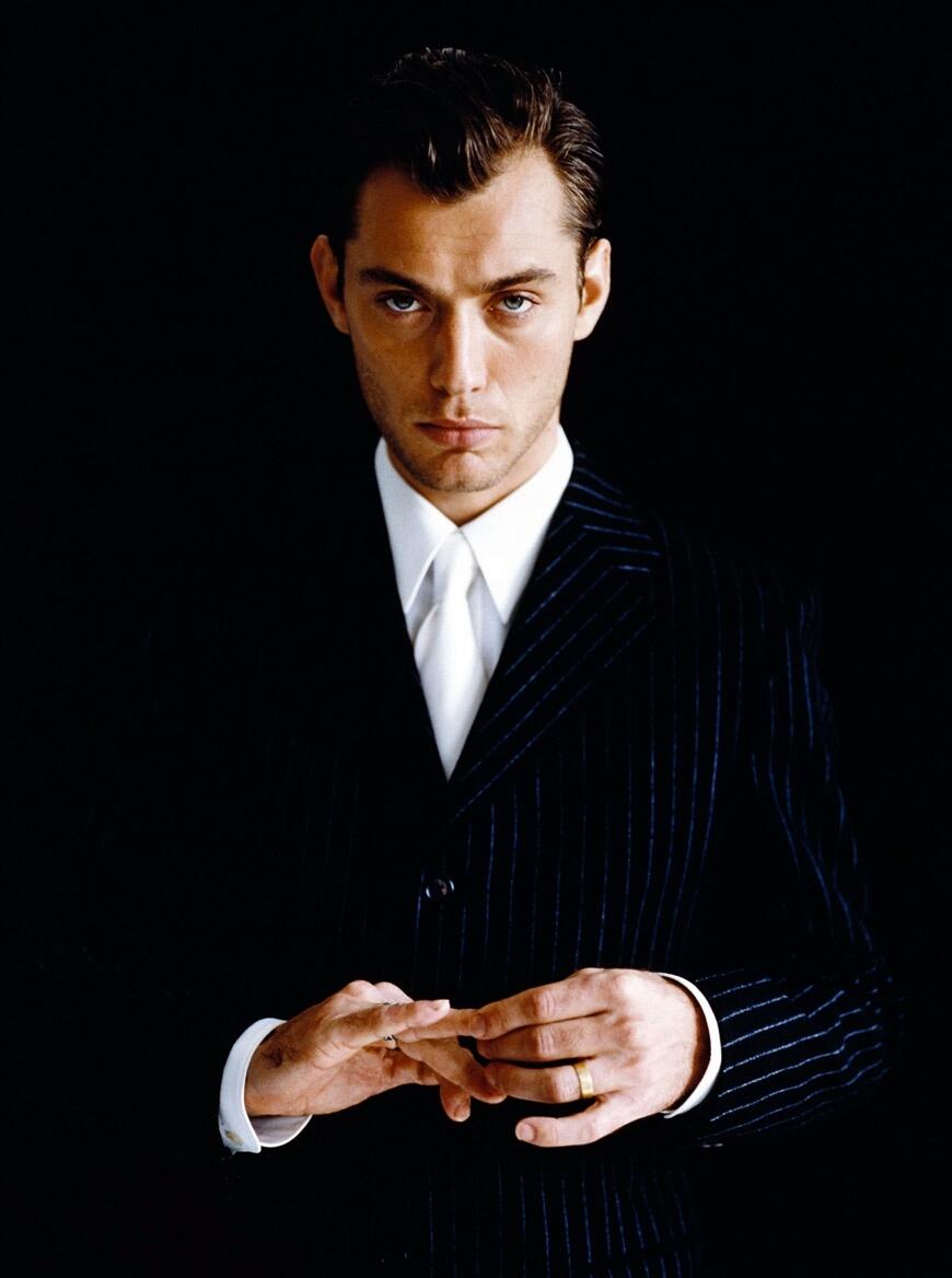 为什么说裘德洛很帅呢